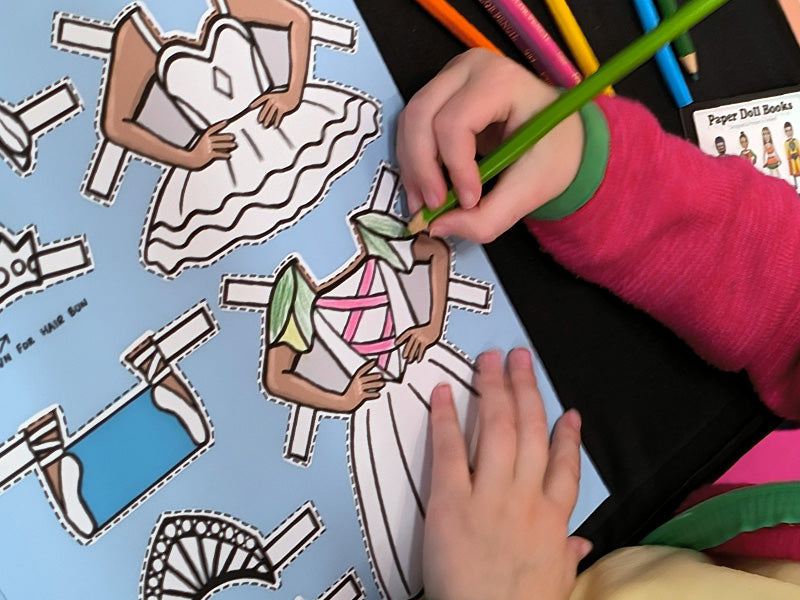 Dance Star Paper Doll Book