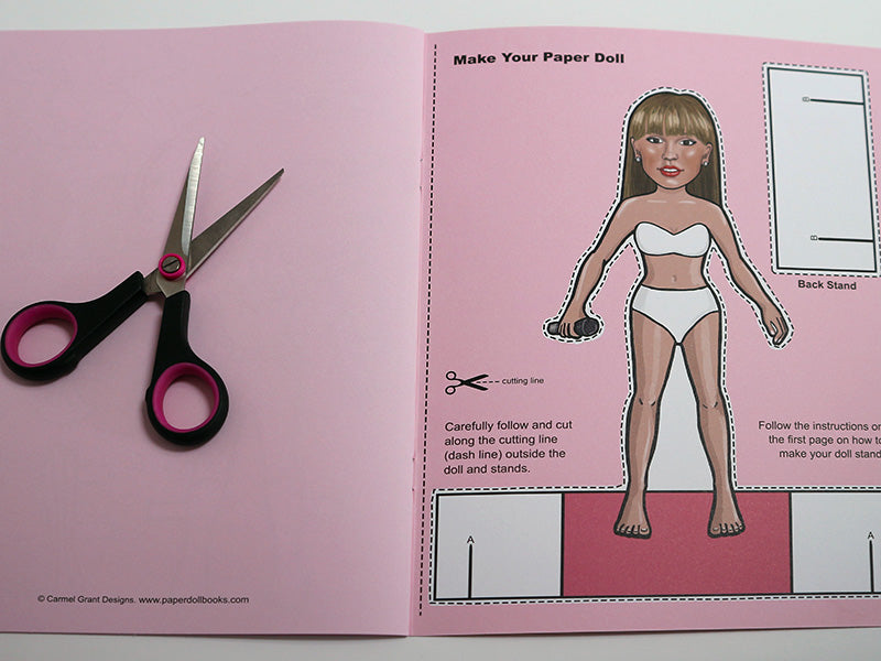 Popstar Paper Doll Book