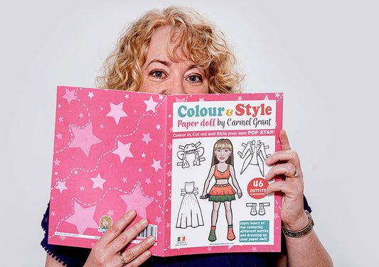 Say Hello to the Popstar Paper Doll Book