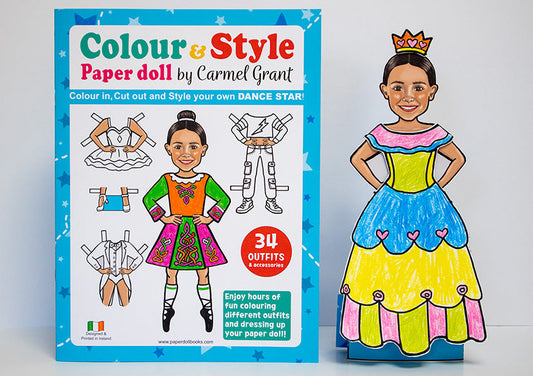 The Dance Star Paper Doll Book has Arrived!