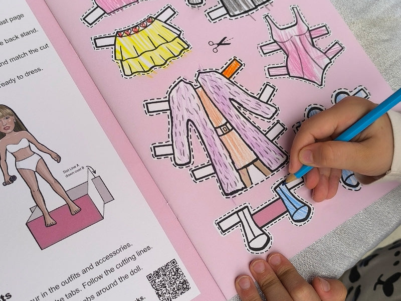 Popstar Paper Doll Book