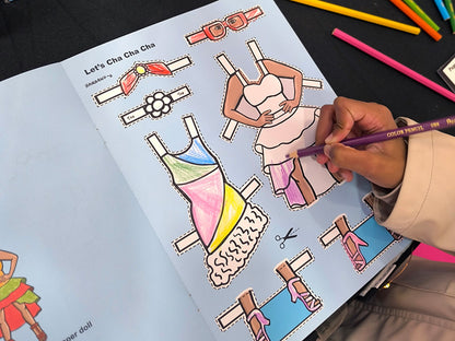 Dance Star Paper Doll Book