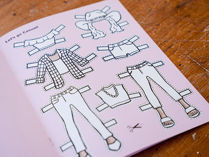 Popstar Paper Doll Book
