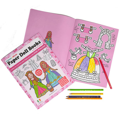 Irish Princess Paper Doll Cut Out Book