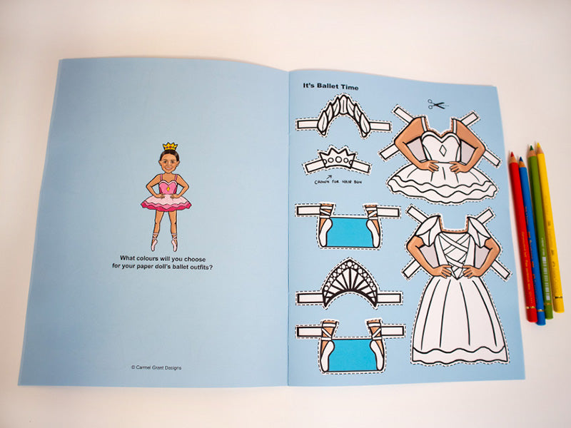 Colour & Style Paper Dolls by Carmel Grant