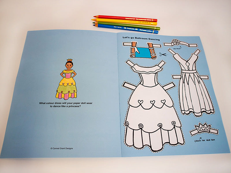 Dance Star Paper Doll Book