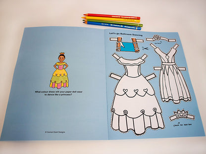 Dance Star Paper Doll Book